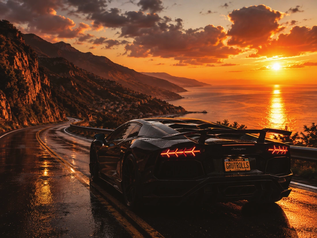 Screen rendering of sports car PDF/X-4